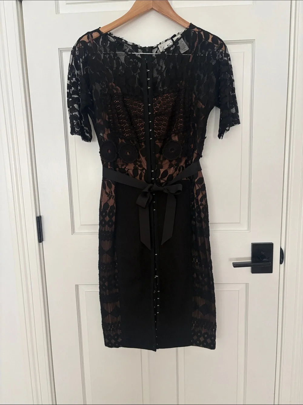 Anthropologie by Byron Lars Carassima Black Lace Midi Dress - Picture 3 of 7